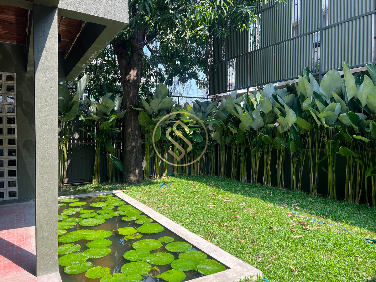 ให้เช่าบ้านสะพานควาย จตุจักร : ให้เช่าบ้านเดี่ยว 2 ชั้น ติดถนนประติพัทธ์ บ้านเดี่ยวดีไซน์สวย มีเอกลักษณ์ ตรงข้ามร้านพริกหยวก ติดถนนประดิพัทธ์ 