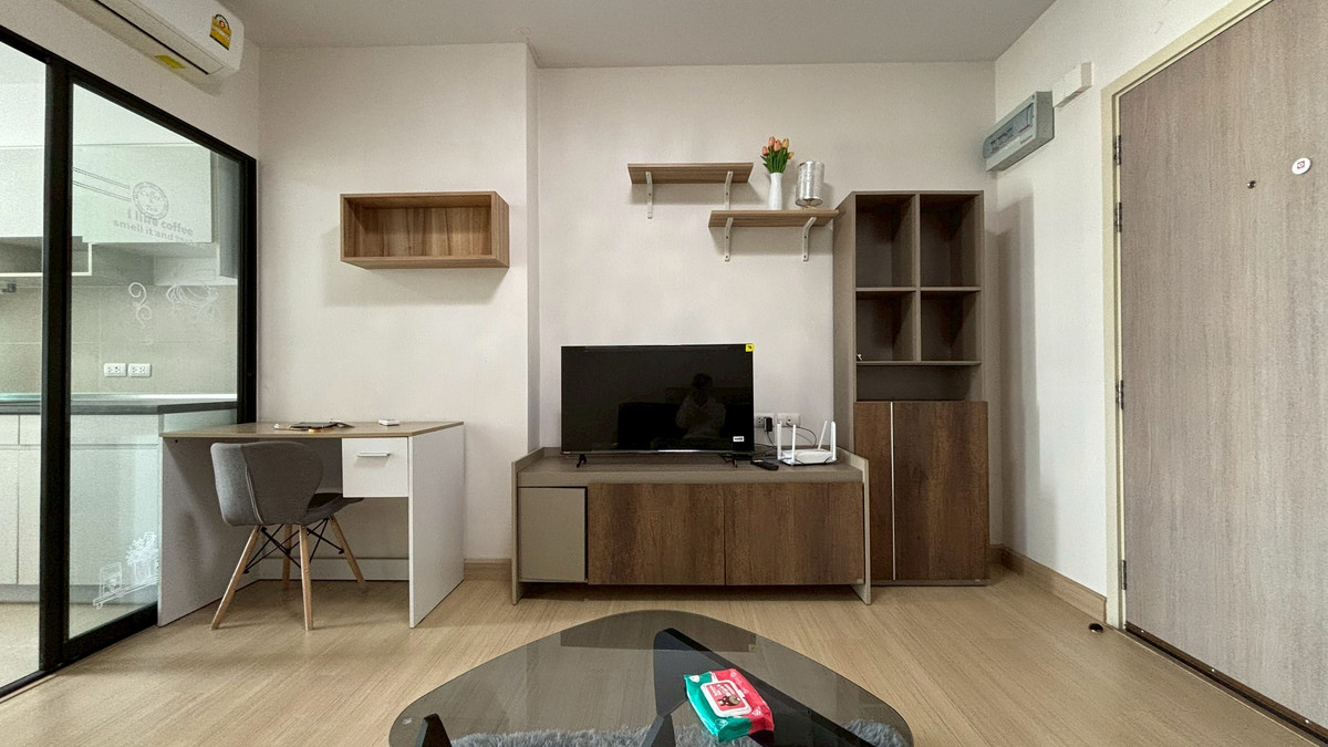 For RentCondoThaphra, Talat Phlu, Wutthakat : Rent 35.4 sq.m. Supa Ban Loft, Talat Phlu Station, Supalai Loft @ Talat Phlu Station