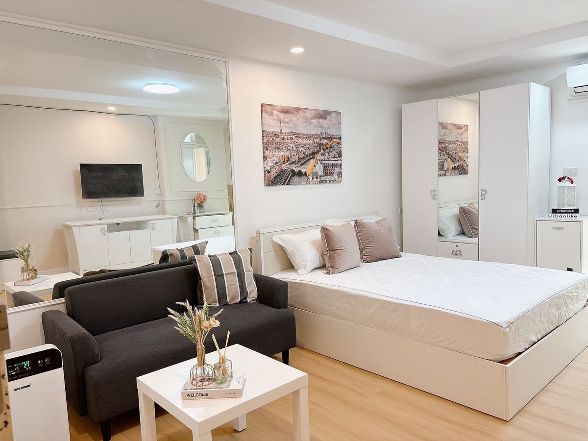 ขายคอนโดรัชดา ห้วยขวาง : 🏡 HAPPY Condo รัชดา 18 ห้องสวยพร้อมอยู่ ขาย / เช่า