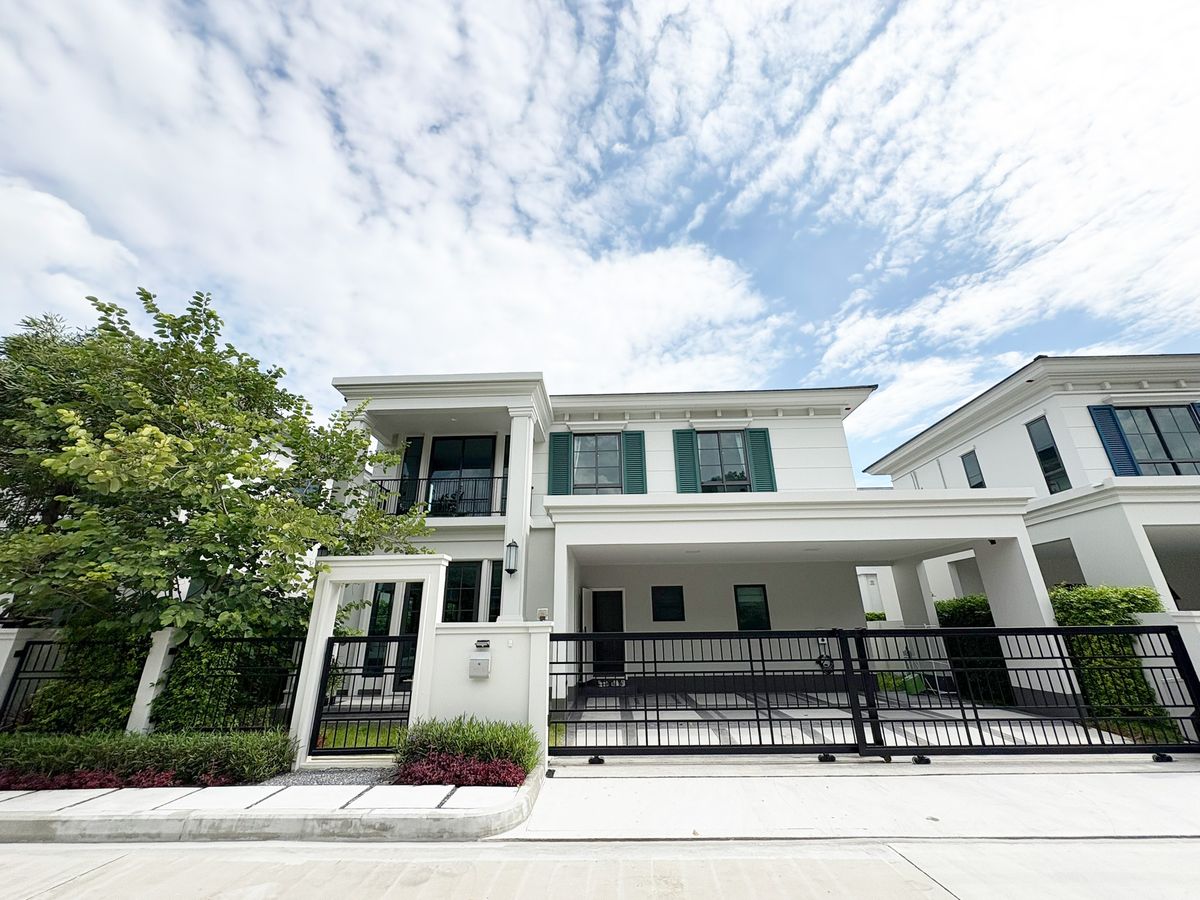 For RentHouseBangna, Bearing, Lasalle : ✨This 2-storey luxury home isn’t just a house — it’s a lifestyle, ready for you to move in today at Setthasiri Bangna KM.10 | Sansiri ✨