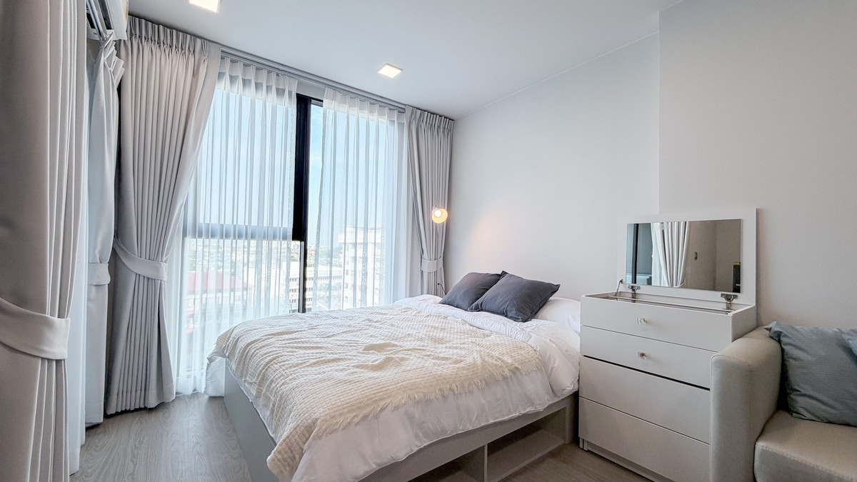 For RentCondoOnnut, Udomsuk : 🌟 New condo for rent 🌟📍 Atmoz Oasis On Nut (walk only 400 meters to MRT Srinuch) price only 11,000 baht!!