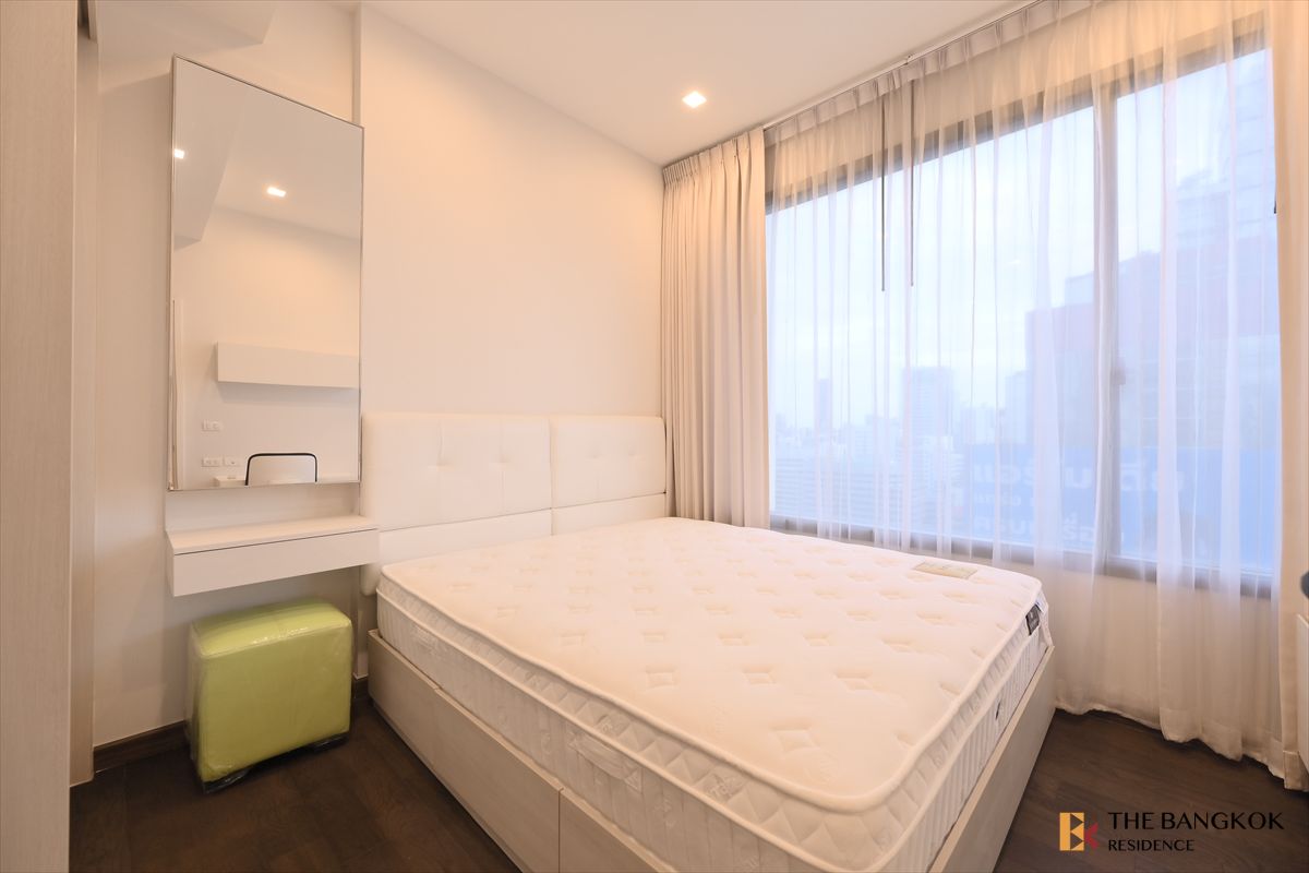 ให้เช่าคอนโดพระราม 9 เพชรบุรีตัดใหม่ RCA : 🔥ปล่อยเช่าด่วน🔥 Q Asoke - Best price 23k/month, 1B1B 38 sq.m. near MRT Phetchaburi, prime area - by Tong C