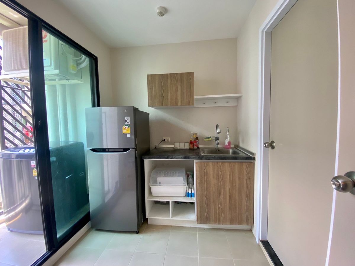 For SaleCondoSamut Prakan,Samrong : Condo for sale, Leso Sukhumvit 113, closed kitchen, washing machine Central in response to all lofs, near BTS, Samrong Interchange, near Bitec