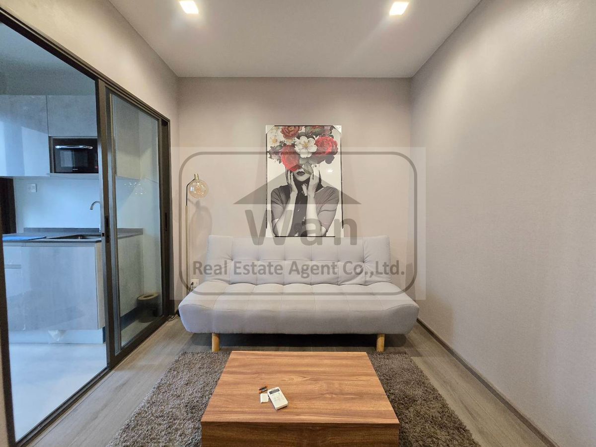 For RentCondoRattanathibet, Sanambinna : For rent Politan Aqua by the river, 1 bedroom view, complete with