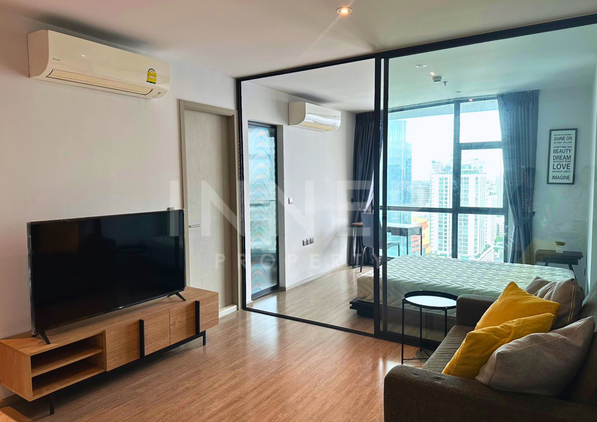 For RentCondoSukhumvit, Asoke, Thonglor : High Floor 🏙️(For Rent) Rhythm Ekkamai 