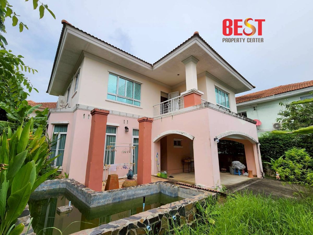 ขายบ้านมีนบุรี-ร่มเกล้า : 🏡 ขายขาดทุน! บ้านเดี่ยว หมู่บ้านภัสสร 13 สุวินทวงศ์ (Passorn 13 Suwinthawong) หลังใหญ่ 101 ตารางวา  