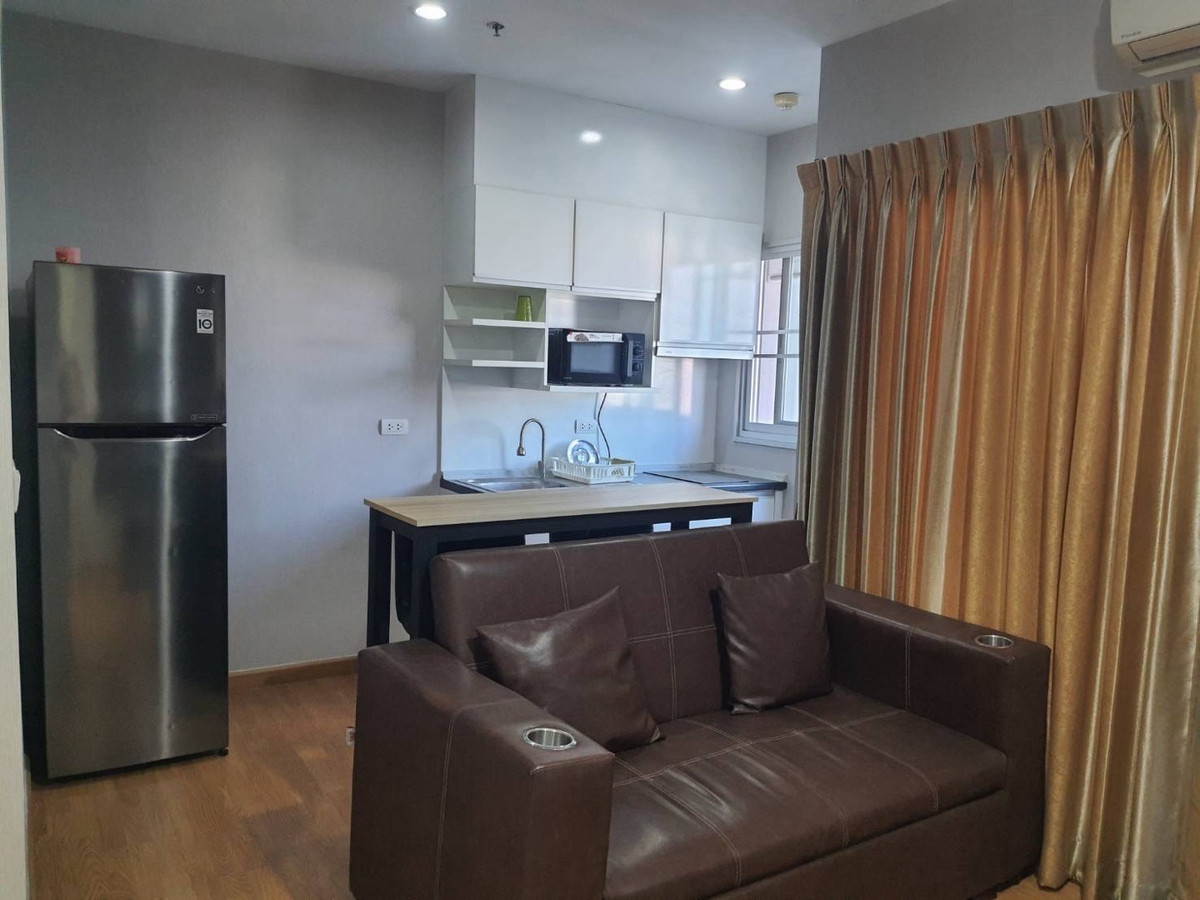 ให้เช่าคอนโดบางแค เพชรเกษม : ให้เช่า ห้องตกแต่งสวยขนาด 35 ตารางเมตร คอนโด The Parkland Phetkasem | ติด MRT หลักสอง