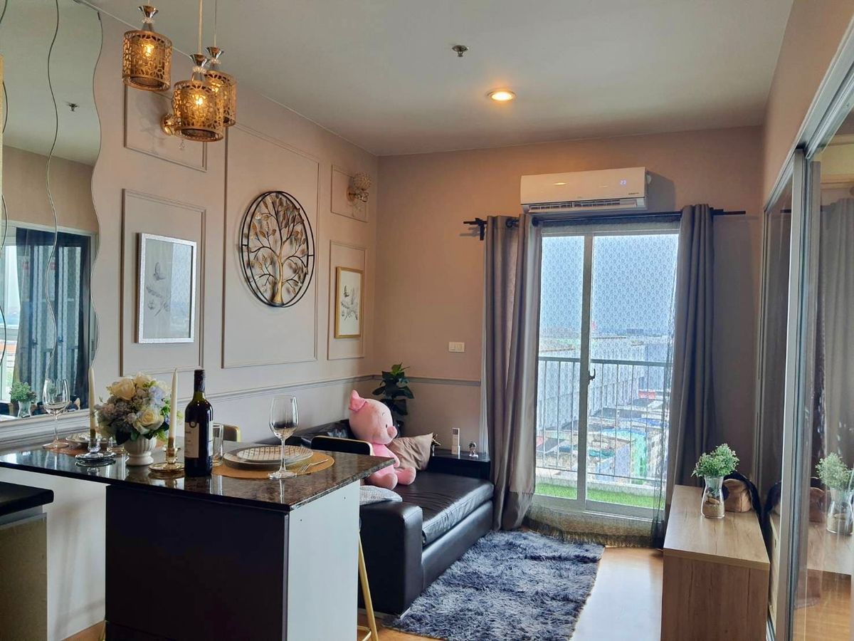 For RentCondoBang kae, Phetkasem : Rent a full room with a washing machine, The Parkland Phetkasem Condo | Two main MRT