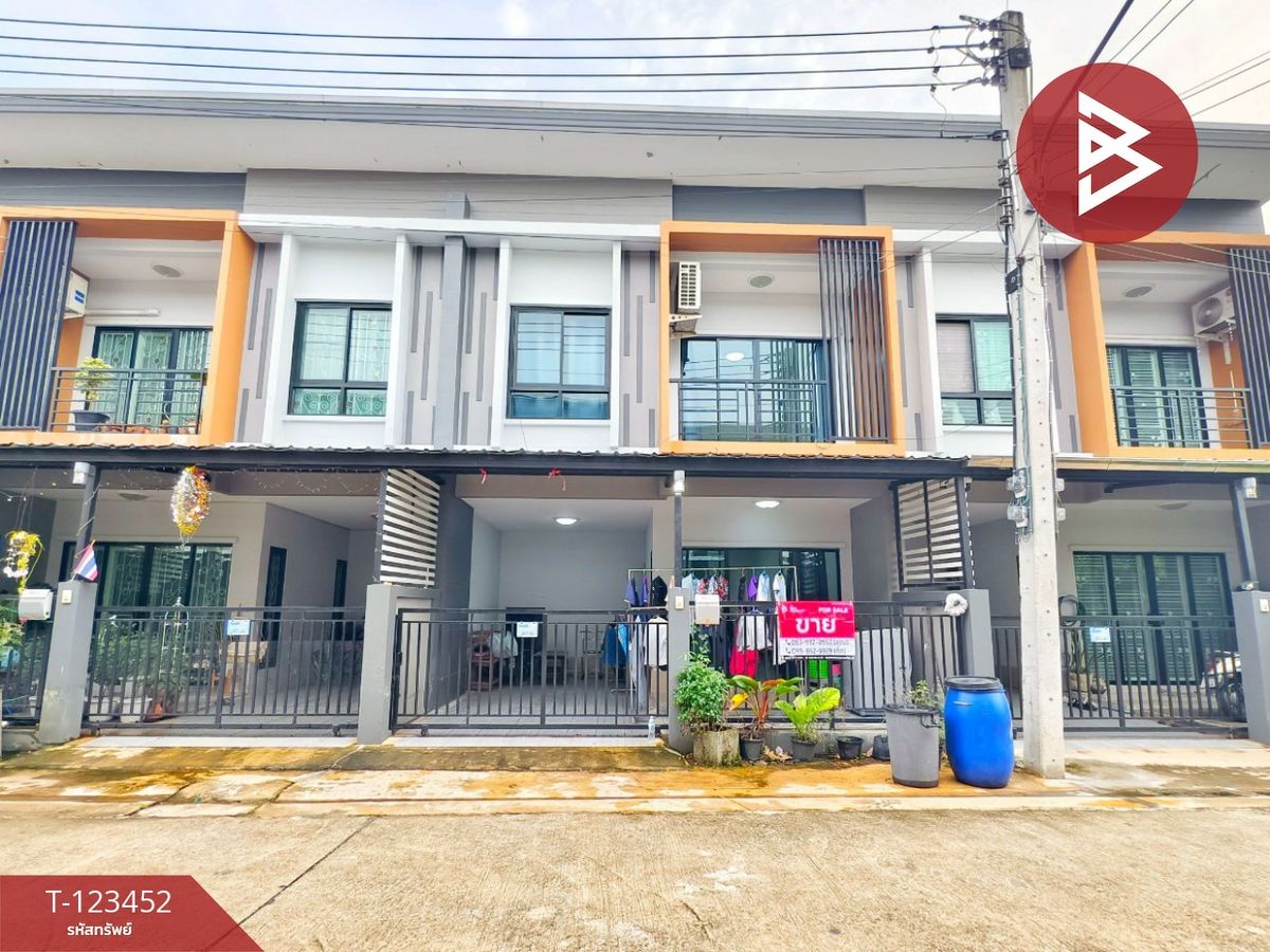ขายทาวน์โฮมมหาชัย สมุทรสาคร : ขายทาวน์เฮ้าส์ หมู่บ้านวันดี มหาชัย-คลองครุ สมุทรสาคร