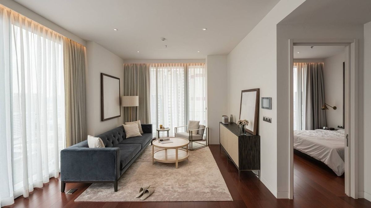 ให้เช่าคอนโดสุขุมวิท อโศก ทองหล่อ : 🔥Rent 3BR 3BR🔥138sqm🔥Floor20+🔥210,000/month🔥