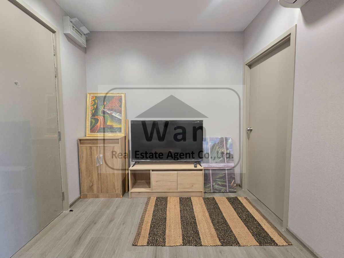 For RentCondoRattanathibet, Sanambinna : For rent Politan Aqua by the river, 1 bedroom view, complete with