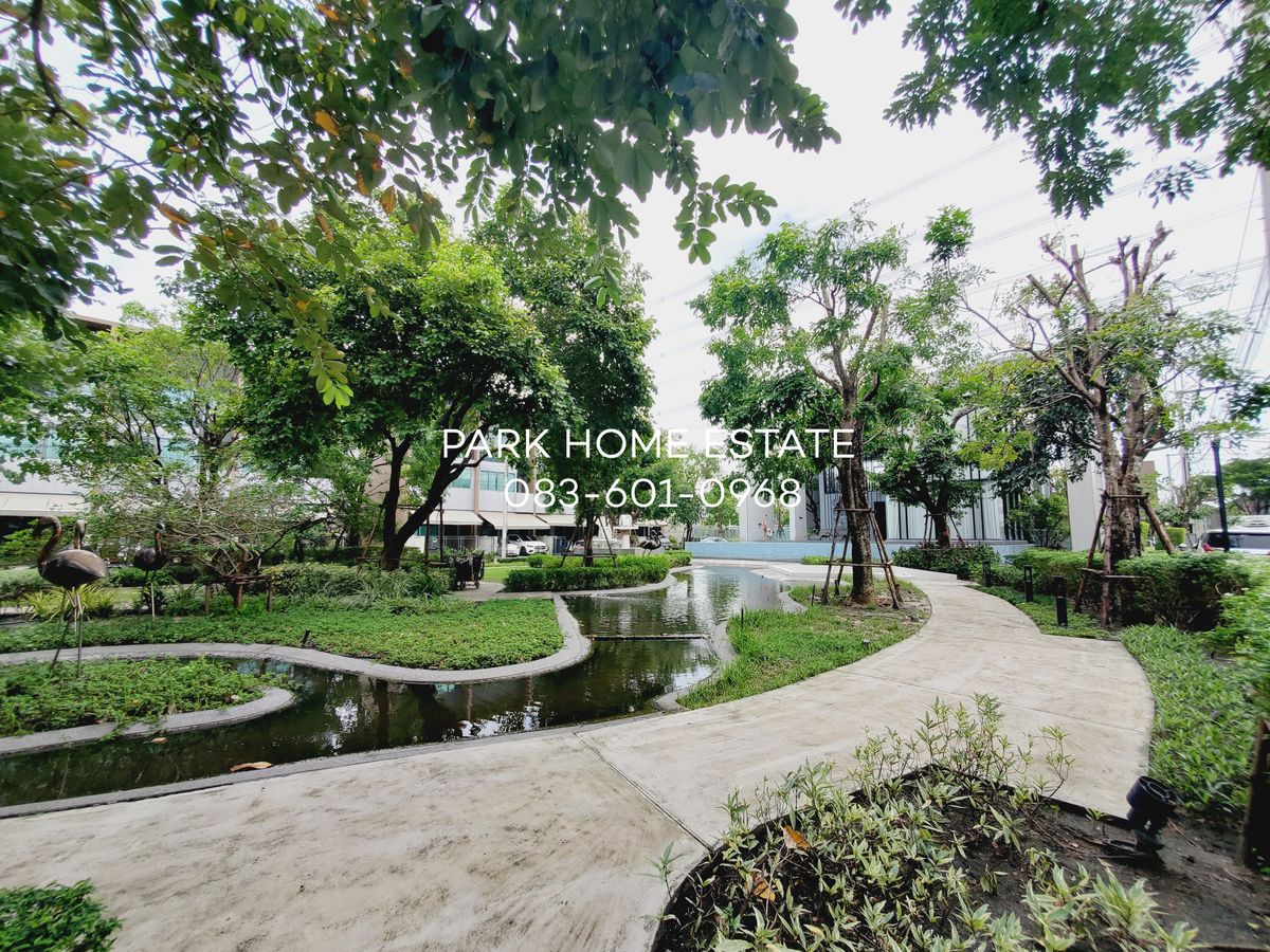For RentTownhomeMin Buri, Romklao : Only 35,000 baht/month, 3 -story townhome, 3 bedrooms, 3 bathrooms, 2 parking spaces, 152 square meters of living space (18 square wah area)
