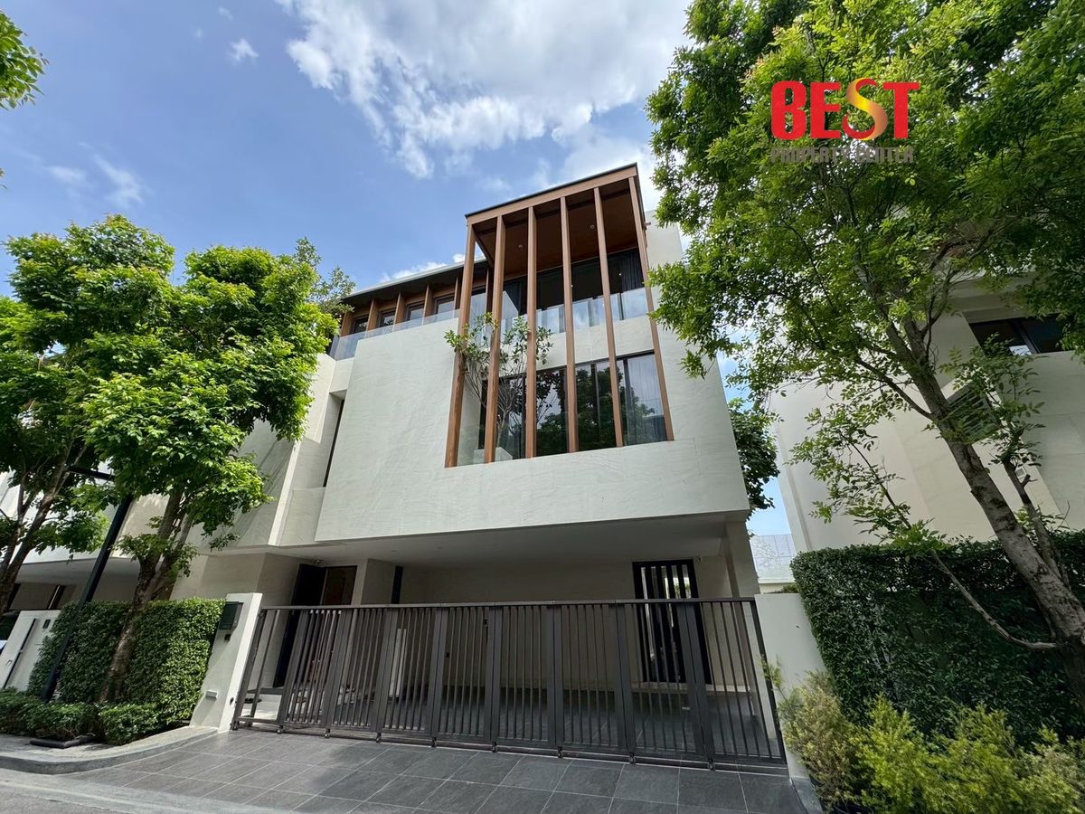 ขายบ้านพัฒนาการ ศรีนครินทร์ : 🏡 ขายบ้านตัวอย่าง Park Heritage พัฒนาการ — ใกล้ทองหล่อ เพียง 4 กม. พร้อมสระว่ายน้ำ และ ลิฟต์ ส่วนตัว ซอย พัฒนาการ 20 (Type S)