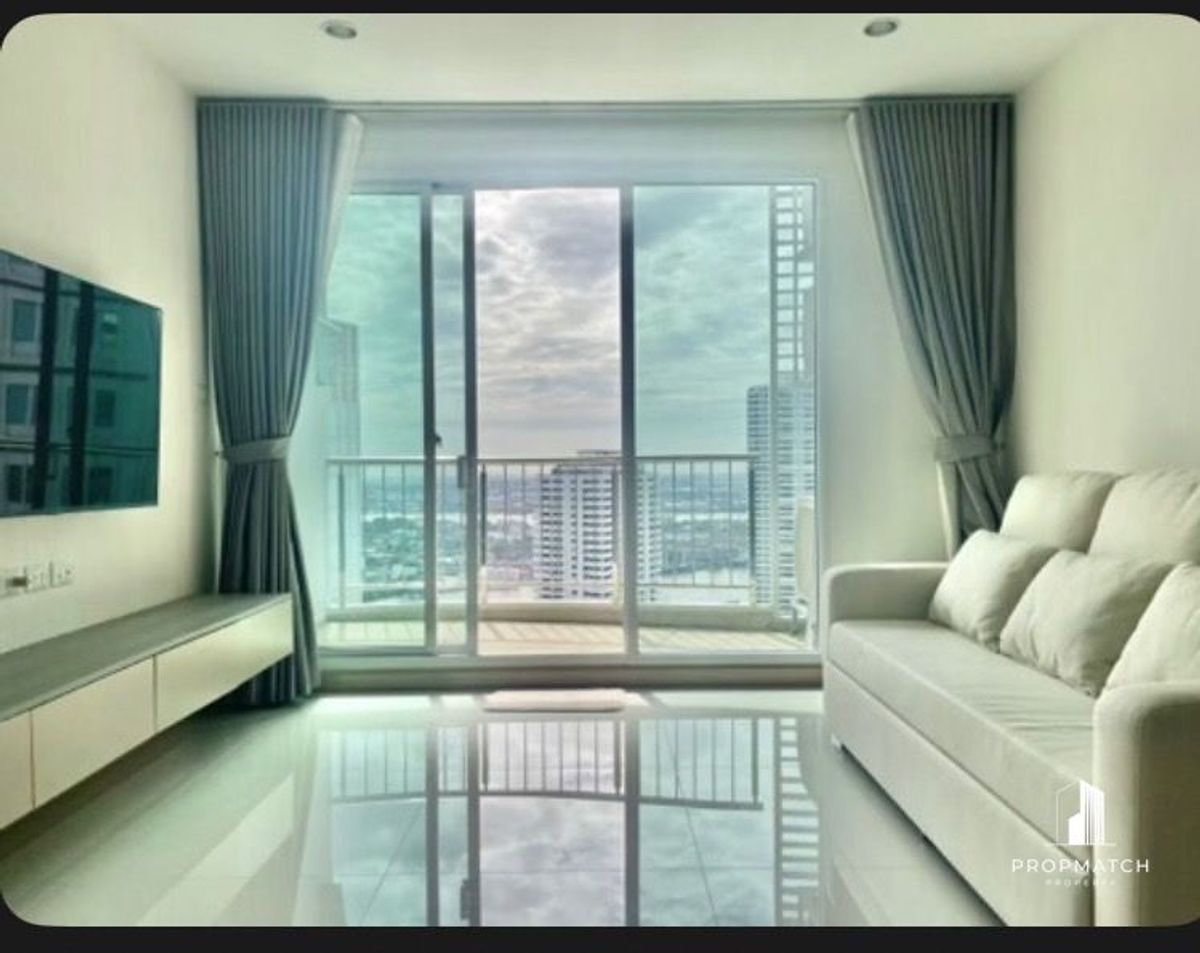 ขายคอนโดพระราม 3 สาธุประดิษฐ์ : ✨Flash Deal ✨Supalai riva grande rama 3 ( 2Bed 1Bath 75.27SQM.) พร้อมอยู่ ! เพียง  7,900,000บาท Tel.0981315848 @propmatch