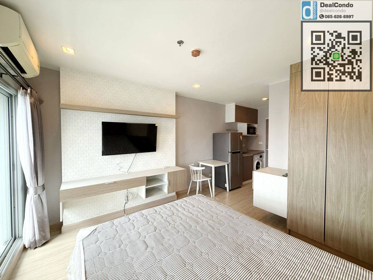 For RentCondoNonthaburi, Bang Yai, Bangbuathong : Casa005-Condo Rental @MRT Three Bang Yai Intersection, Floor 33, Tel 065-626-6997