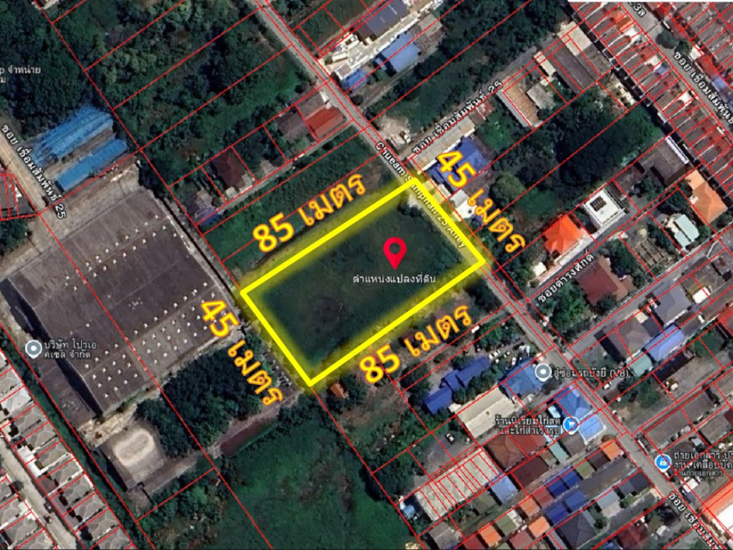 ขายที่ดินมีนบุรี-ร่มเกล้า : ขายที่ดินเปล่า ราคาถูก ซอยเชื่อมสัมพันธ์ 25 หนองจอกเหมาะสร้างบ้าน 2 ไร่ 1 งาน 62 ตรว