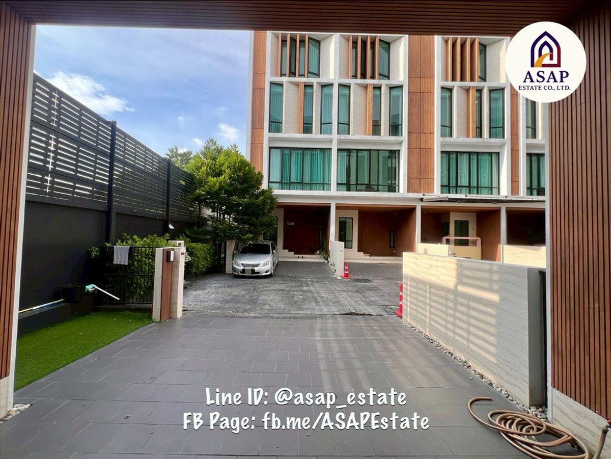 ขายทาวน์โฮมรัชดา ห้วยขวาง : 🔥ด่วน มือ 1 หลุดจอง ขายทาวน์โฮมกลางเมืองมือหนึ่ง ดิออเทอร์ รัชดา 32 มือหนึ่งใหม่เอี่ยมหลังสุดท้าย หลังมุม  