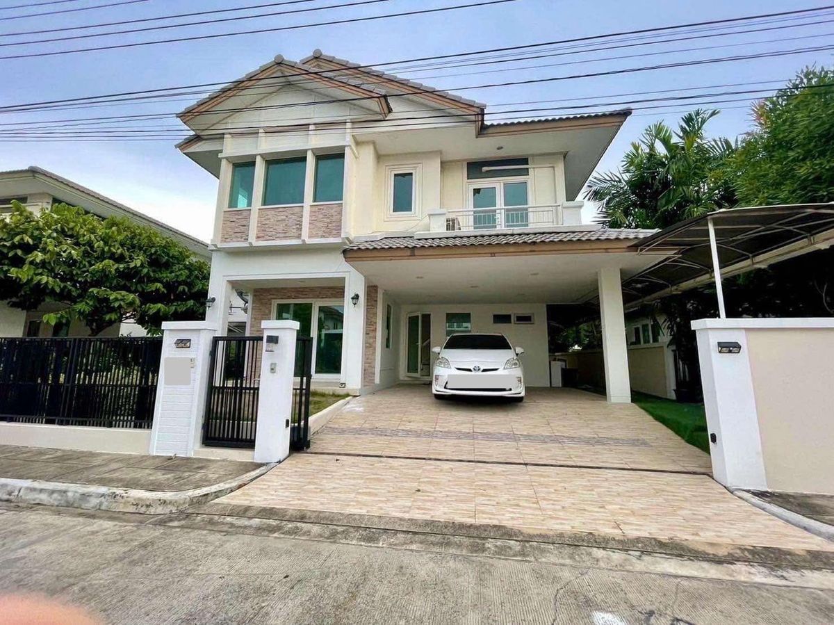 ขายบ้านบางนา แบริ่ง ลาซาล : 🏠มัณฑนา บางนา กม.13 บ้านสวย ราคาดี คุ้มมากๆ