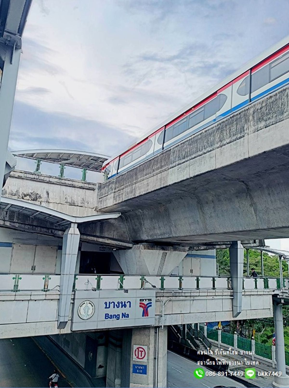 For RentCondoBangna, Bearing, Lasalle : ✅✅ give the rental room Rejan Home Condo, Bangna, Building A, Floor 9, Bang Na BTS Station Ready to enter 31/12/2025