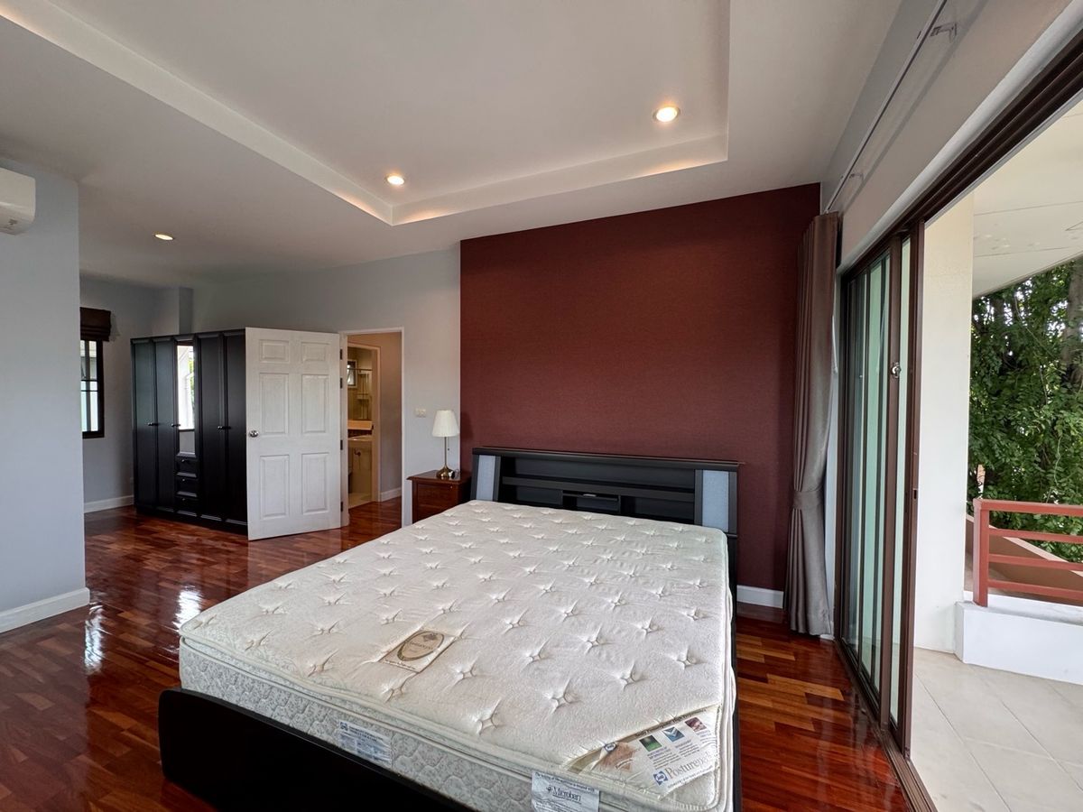 ให้เช่าบ้านบางนา แบริ่ง ลาซาล : 💥ForRent💥4Bed •  Setthasiri Bangna-Wongwaen 🏡 Next to Mega Bangna ‼️ 🐶 Pet Friendly with Big Garden 🌳 Ready to move in ‼️  Fully Furnished ✨