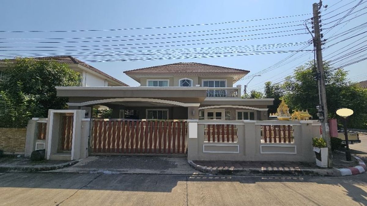 ขายบ้านสมุทรปราการ สำโรง : หลังมุม หลังใหญ่สุดในโครงการ 68.5ตรว 4นอน3น้ำ บ้านเดี่ยว 2 ชั้น ศุภาลัย วิลล์ สุขุมวิท แพรกษา