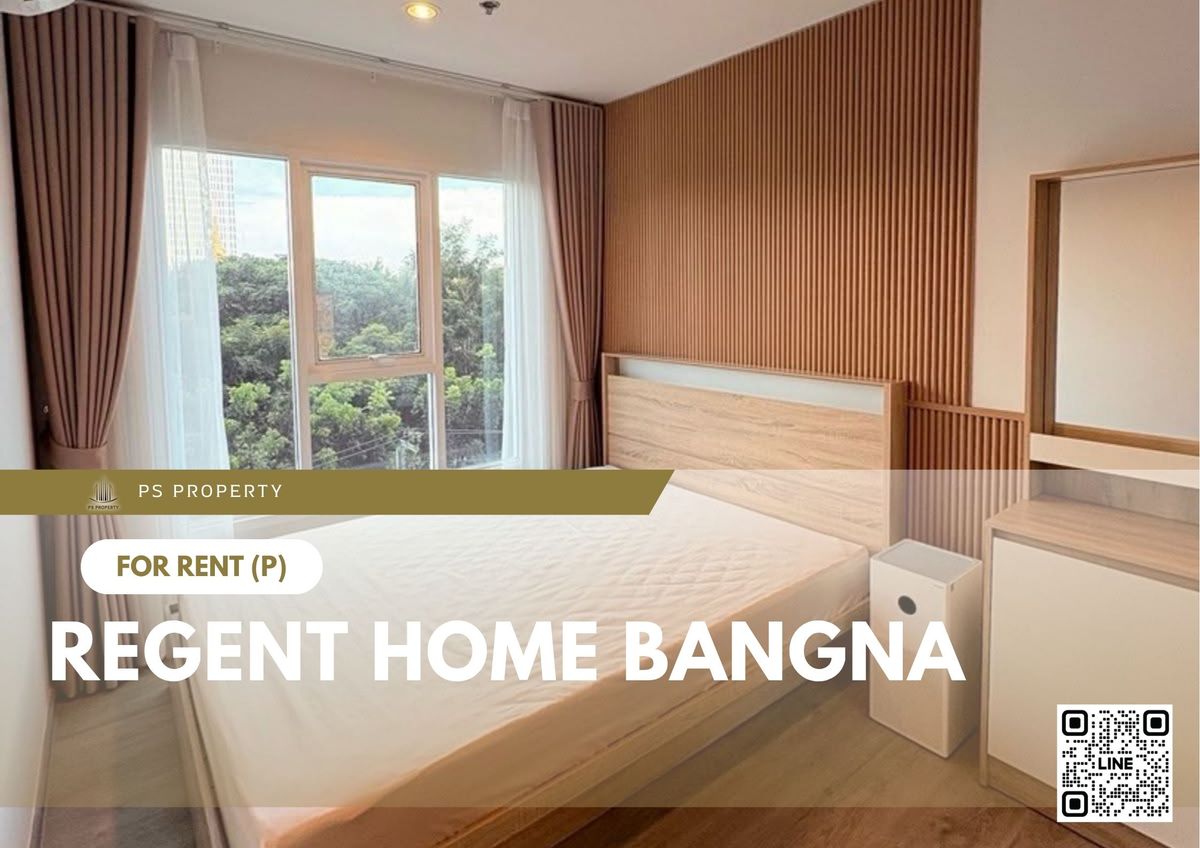 ให้เช่าคอนโดบางนา แบริ่ง ลาซาล : ให้เช่า ✨ Regent home bangna ✨ เฟอร์นิเจอร์ และ เครื่องใช้ไฟฟ้าครบ ใกล้ BTS บางนา