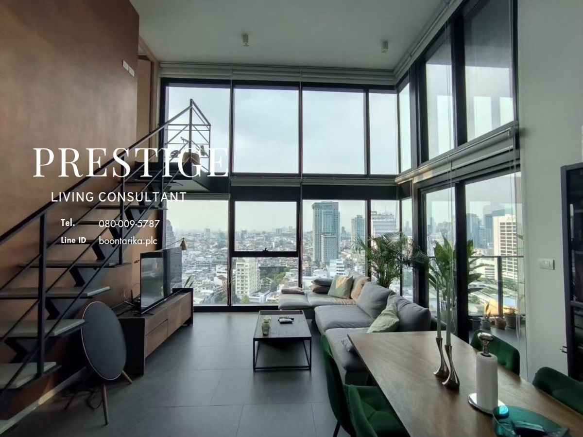 ให้เช่าคอนโดสีลม ศาลาแดง บางรัก : 📌For RENT เช่า | The Lofts Silom - 2BR Loft - Hybrid (71 sqm) 65,000 THB