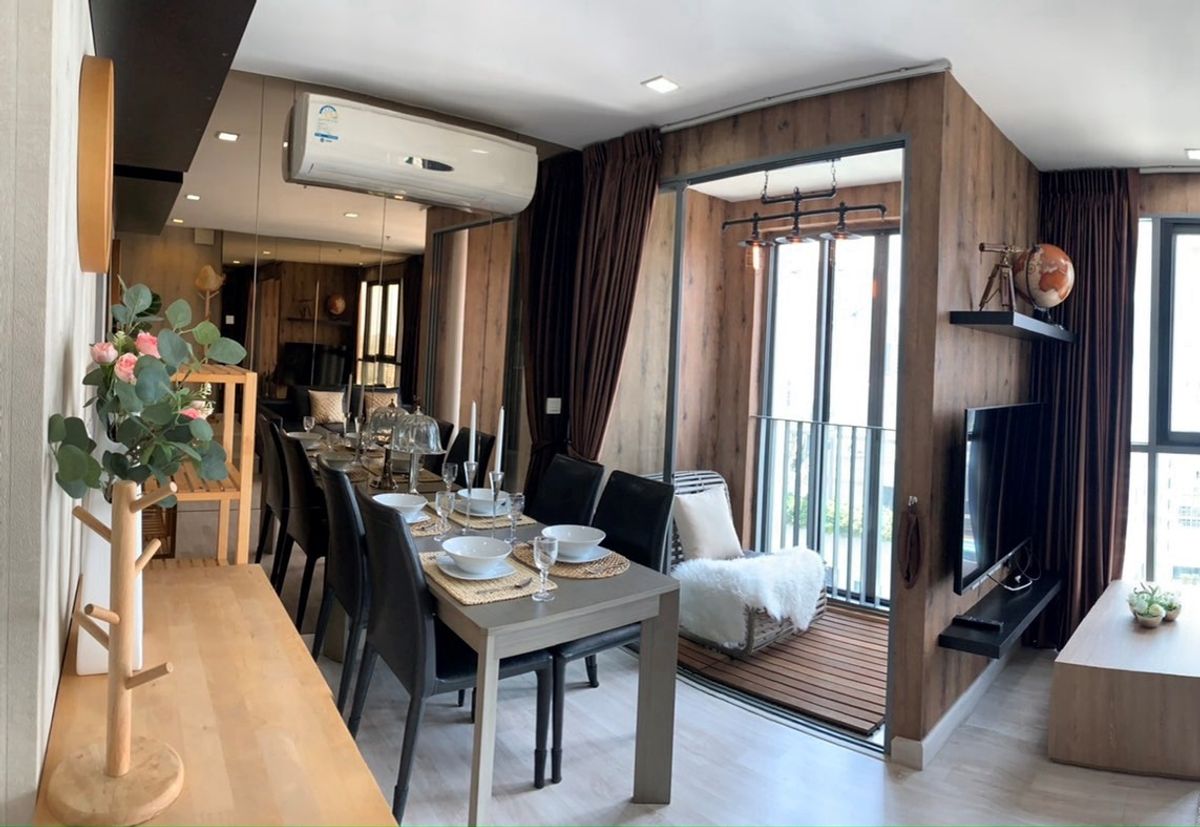 For SaleCondoOnnut, Udomsuk : Sell ​​🔥🔥 ID Omobi Sukhumvit 66 (2 bedrooms) Duplex 📞0809895553 k.jin