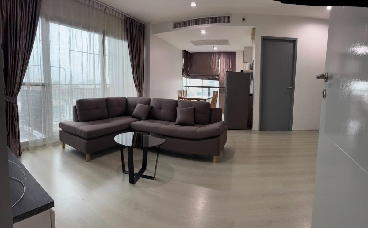 ให้เช่าคอนโดรัชดา ห้วยขวาง : 🔥ให้เช่าด่วน🔥ไลฟ์ รัชดาภิเษก 2ห้องนอน เฟอร์นิเจอร์ครบพร้อมเข้าอยู่ ใกล้ MRT ห้วยขวาง