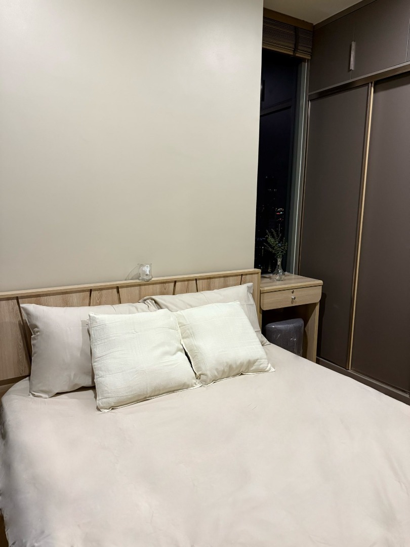 For RentCondoRama9, Petchburi, RCA : 🔥Urgent Rent🔥 The Line Chatuchak - Mo Chit, a high-rise condo with a beautiful view, fully furnished and ready to move in. Near MRT Phetchaburi and BTS Phrom Phong.
