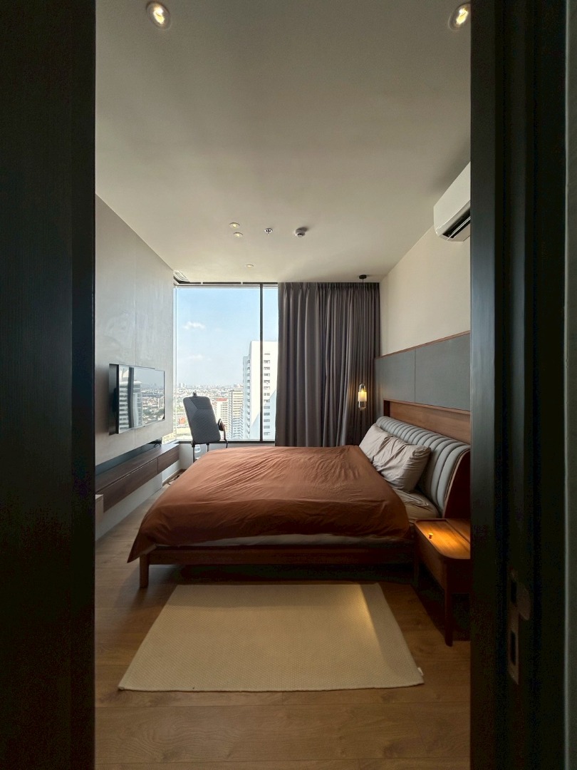 ขายคอนโดสุขุมวิท อโศก ทองหล่อ : 🔥ขายด่วน🔥เดอะ ฟายน์ แบงค็อค ทองหล่อ-เอกมัย 2ห้องนอน ห้องมุม ทิศตะวันตก ห้องแต่งสวยหรู ใกล้ BTS เอกมัย