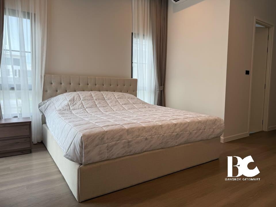 ให้เช่าบ้านบางนา แบริ่ง ลาซาล : 🔥เช่าด่วน🔥เศรษฐสิริ บางนา กม.10* ใกล้ Design Village บางนา เฟอร์นิเจอร์ครบ พร้อมเข้าอยู่