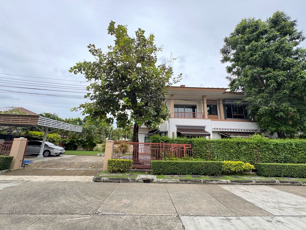 ให้เช่าบ้านบางนา แบริ่ง ลาซาล : 💥ForRent💥4Bed •  Setthasiri Bangna-Wongwaen 🏡 Next to Mega Bangna ‼️ 🐶 Pet Friendly with Big Garden 🌳 Ready to move in ‼️  Fully Furnished ✨