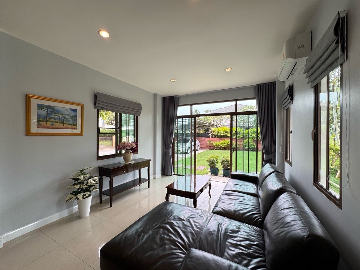 ให้เช่าบ้านบางนา แบริ่ง ลาซาล : 💥ForRent💥4Bed •  Setthasiri Bangna-Wongwaen 🏡 Next to Mega Bangna ‼️ 🐶 Pet Friendly with Big Garden 🌳 Ready to move in ‼️  Fully Furnished ✨