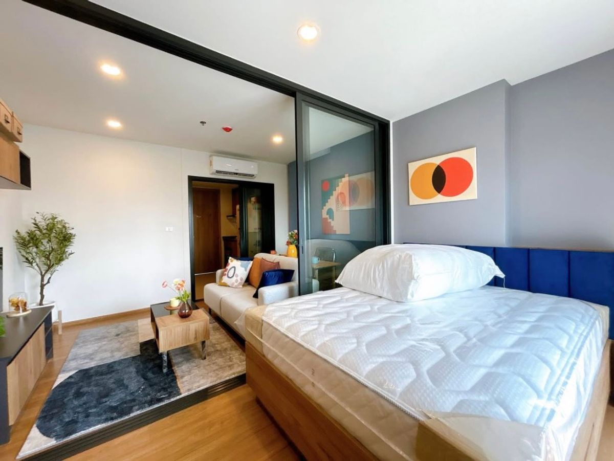 For SaleCondoLadprao, Central Ladprao : Hotdeal Condo for sale The Line VIBE by Sansiri only 350 meters from BTS. Five Lat Phrao Intersection 🚝 New room, complete, ready to move in immediately 🔥 FIFA 087-808-3690