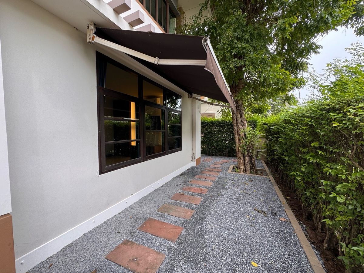 ให้เช่าบ้านบางนา แบริ่ง ลาซาล : 💥ForRent💥4Bed •  Setthasiri Bangna-Wongwaen 🏡 Next to Mega Bangna ‼️ 🐶 Pet Friendly with Big Garden 🌳 Ready to move in ‼️  Fully Furnished ✨