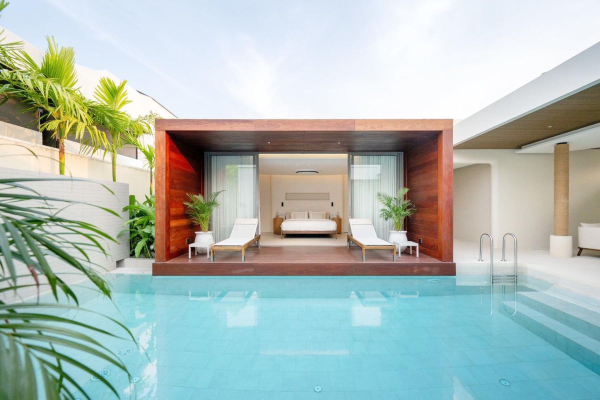 ให้เช่าบ้านพัทยา บางแสน ชลบุรี สัตหีบ : ให้เช่า Pool Villa Mövenpick – White Sand Beach 130 ตรว. นาจอมเทียน พูลวิลล่าหรู ใกล้ชายหาดเพียง 200 ม.