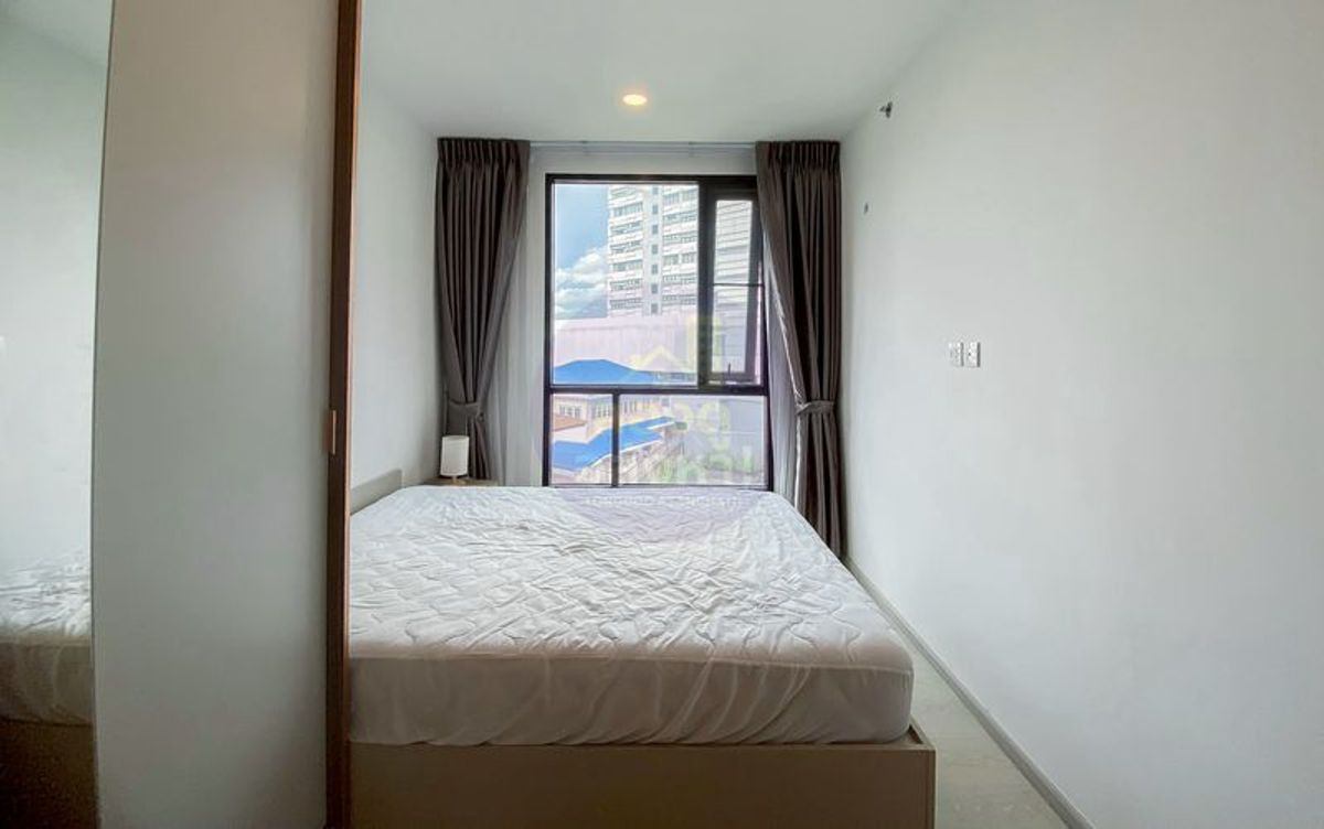 For SaleCondoVipawadee, Don Mueang, Lak Si : 🏰 Condo for sale Knightsbridge Phahonyothin-Interchange 35 square meters, corner room, 2 bedrooms, 5th floor, Anusawari Subdistrict, Bang Khen District, Bangkok