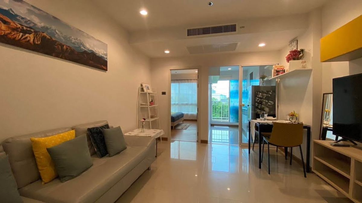 For SaleCondoRama9, Petchburi, RCA : Beautiful decoration room, good location Good price !!