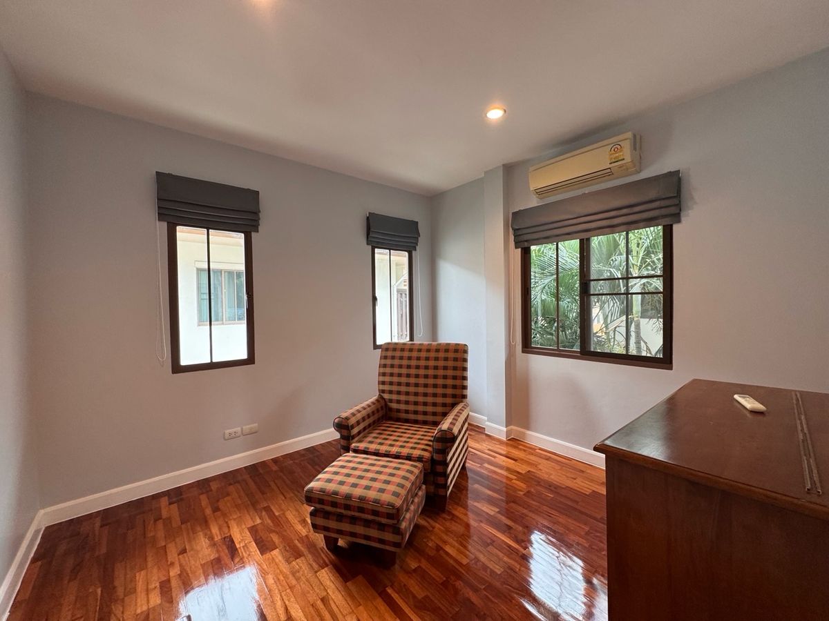 ให้เช่าบ้านบางนา แบริ่ง ลาซาล : 💥ForRent💥4Bed •  Setthasiri Bangna-Wongwaen 🏡 Next to Mega Bangna ‼️ 🐶 Pet Friendly with Big Garden 🌳 Ready to move in ‼️  Fully Furnished ✨