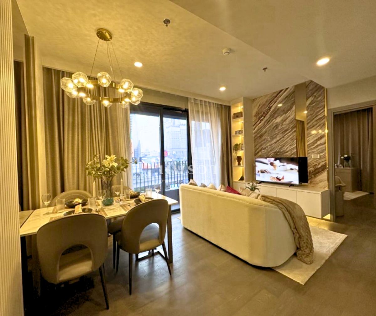 For RentCondoKhlongtoei, Kluaynamthai : COCO PARC Condo attached to MRT- 2 bedrooms, ready with cleaning service | 082-449-9822 (Praew)