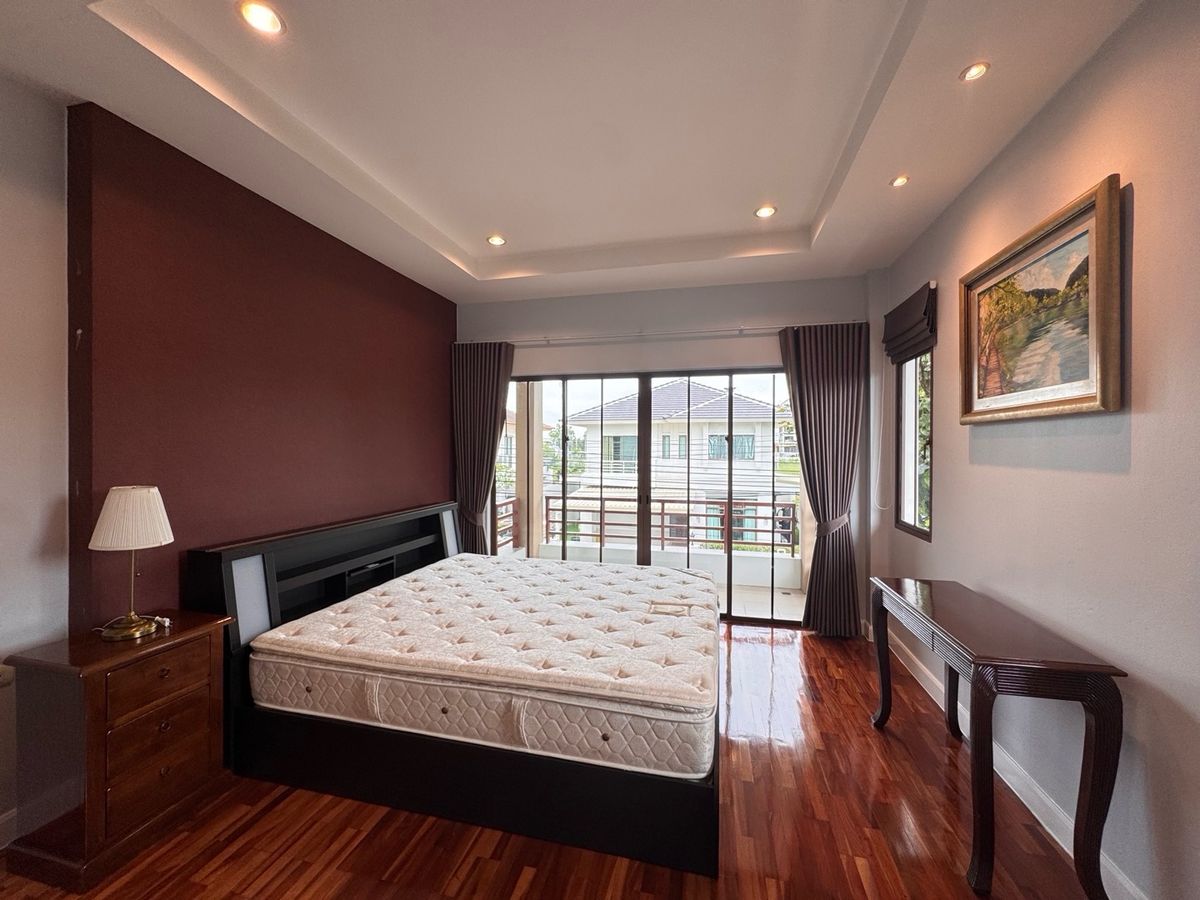 ให้เช่าบ้านบางนา แบริ่ง ลาซาล : 💥ForRent💥4Bed •  Setthasiri Bangna-Wongwaen 🏡 Next to Mega Bangna ‼️ 🐶 Pet Friendly with Big Garden 🌳 Ready to move in ‼️  Fully Furnished ✨