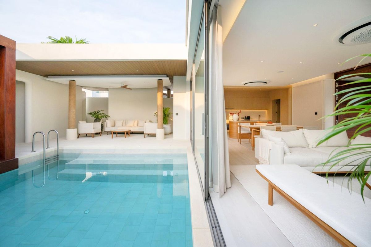 ให้เช่าบ้านพัทยา บางแสน ชลบุรี สัตหีบ : ให้เช่า Pool Villa Mövenpick – White Sand Beach 130 ตรว. นาจอมเทียน พูลวิลล่าหรู ใกล้ชายหาดเพียง 200 ม.