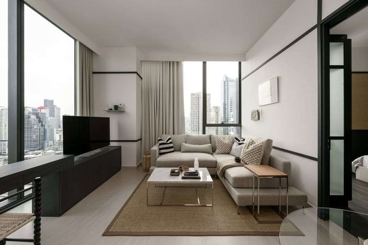 ขายคอนโดสาทร นราธิวาส : 🏙️ 1-Bedroom Condo for Sale at Tait Sathorn 12 – Luxury Living in the Heart of Bangkok