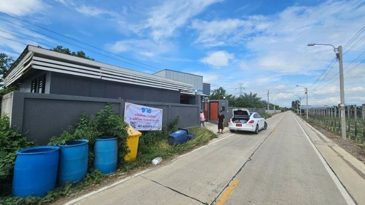 ขายโรงงานนนทบุรี บางใหญ่ บางบัวทอง : ขายโรงงาน + Office พร้อมห้องใต้ดินขนาดใหญ่ 1 ไร่ อำเภอไทรน้อย จังหวัดนนทบุรี