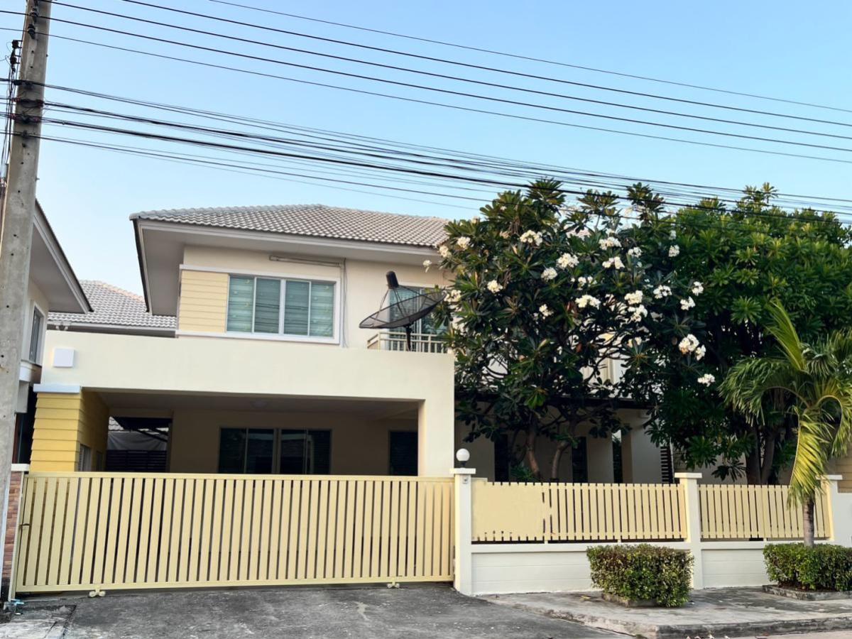 For SaleHouseMahachai Samut Sakhon : For Sale House , Wisatesuknakorn Phase 2 , wide frontage , Phanthai Norasing , Mueang Samut Sakhon , Samut Sakhon , CX-133415
