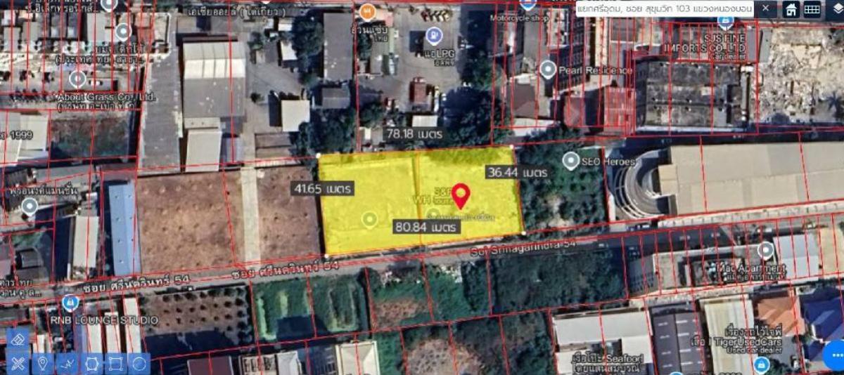 ขายที่ดินพัฒนาการ ศรีนครินทร์ : ขายที่ดินถมแล้ว 2 ไร่ ถนนศรีนครินทร์ ใกล้แยกศรีอุดม และสถานีรถไฟฟ้าศรีอุดม เขตประเวศ กรุงเทพ CX-133462
