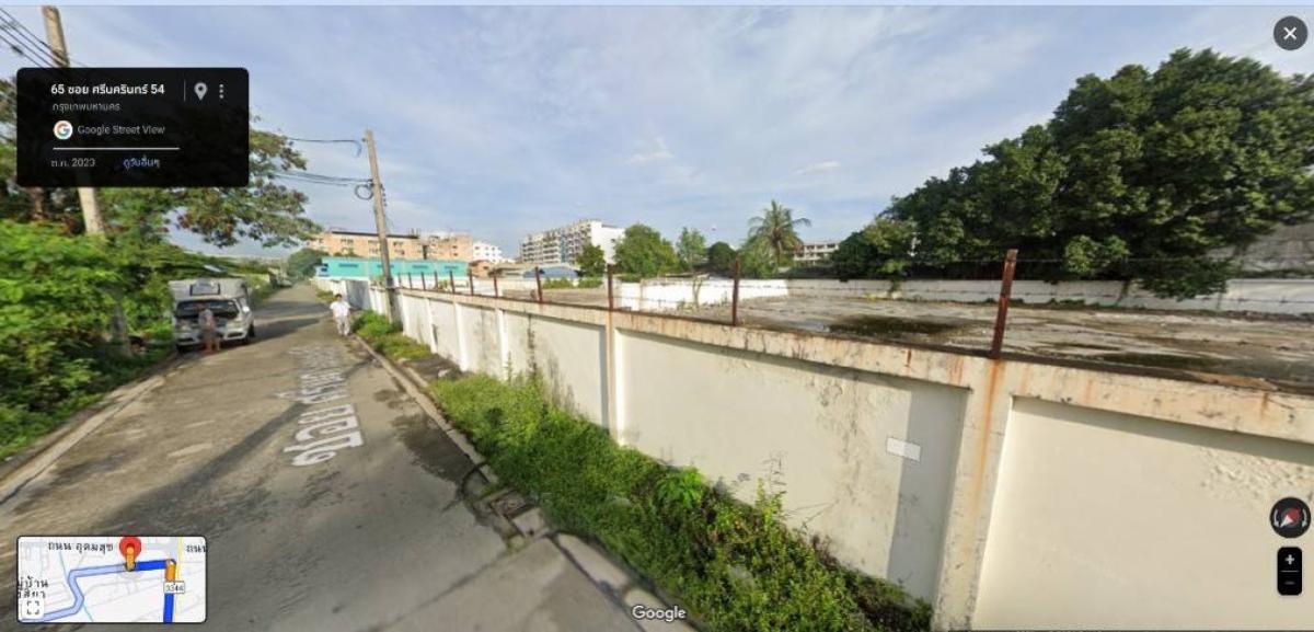 ขายที่ดินพัฒนาการ ศรีนครินทร์ : ขายที่ดินถมแล้ว 2 ไร่ ถนนศรีนครินทร์ ใกล้แยกศรีอุดม และสถานีรถไฟฟ้าศรีอุดม เขตประเวศ กรุงเทพ CX-133462