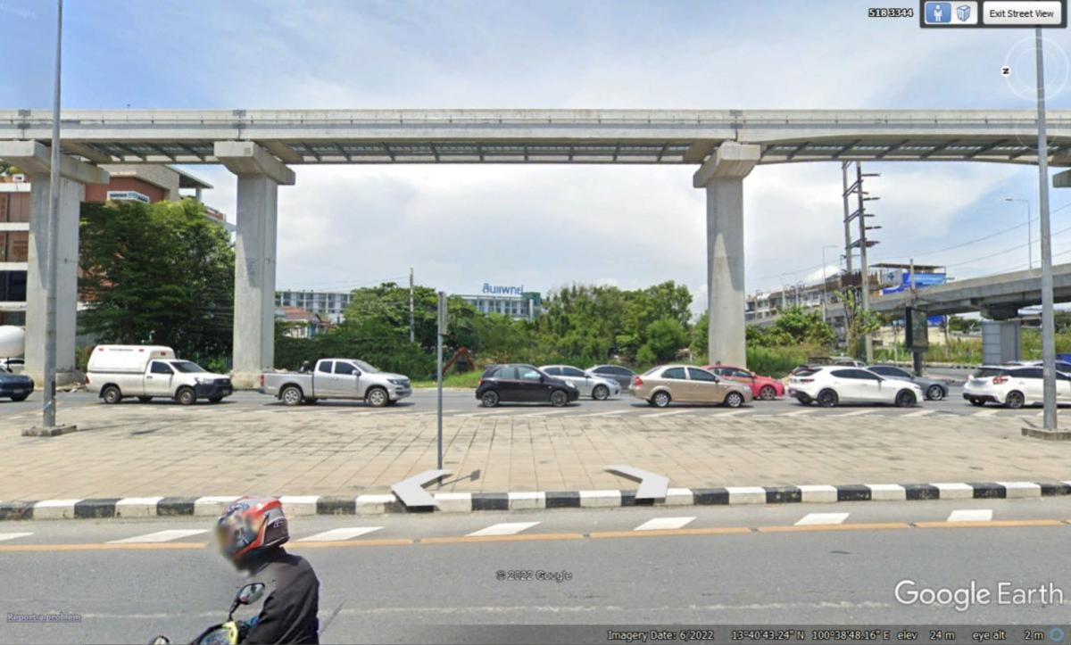 ขายที่ดินพัฒนาการ ศรีนครินทร์ : ขายที่ดิน 4.5 ไร่ ติด MRT ศรีอุดม ติดถนนศรีนครินทร์-อุดมสุข ทำเลทอง เขต ประเวศ กรุงเทพ CX-133201