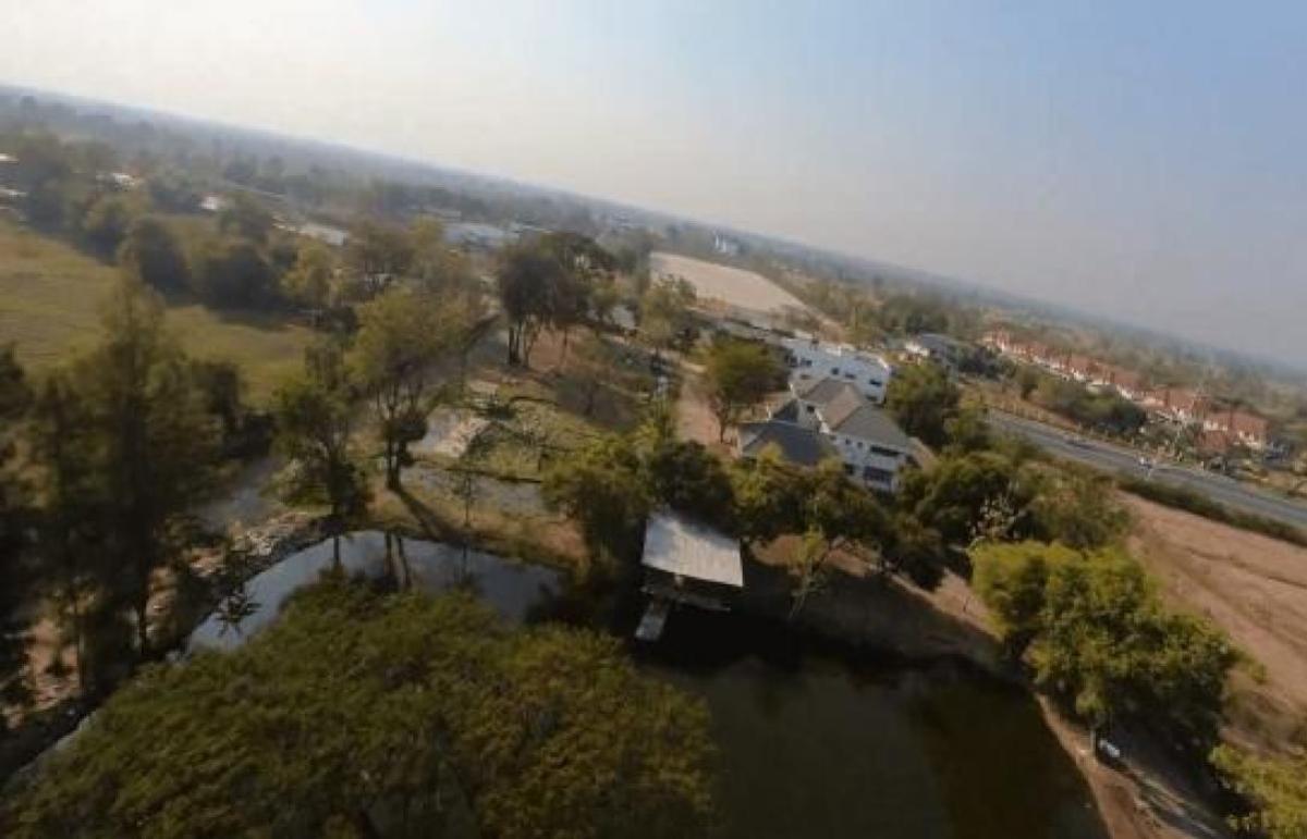 For SaleHouseLop Buri : For Sale Two-story lake view house. 480 sq.m. on a 1 rai plot. Located on Phahonyothin Road , Wang Khon Khwang , Khok Samrong , Lop Buri , CX-133083